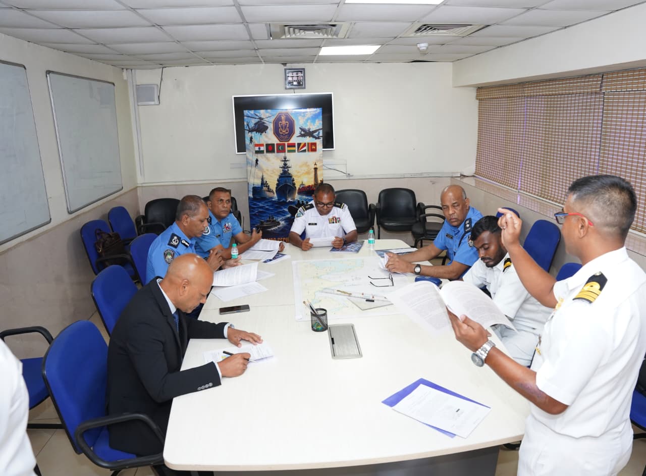 Colombo Security Conclave Table Top Exercise Concludes at Eastern Naval Command Visakhapatnam